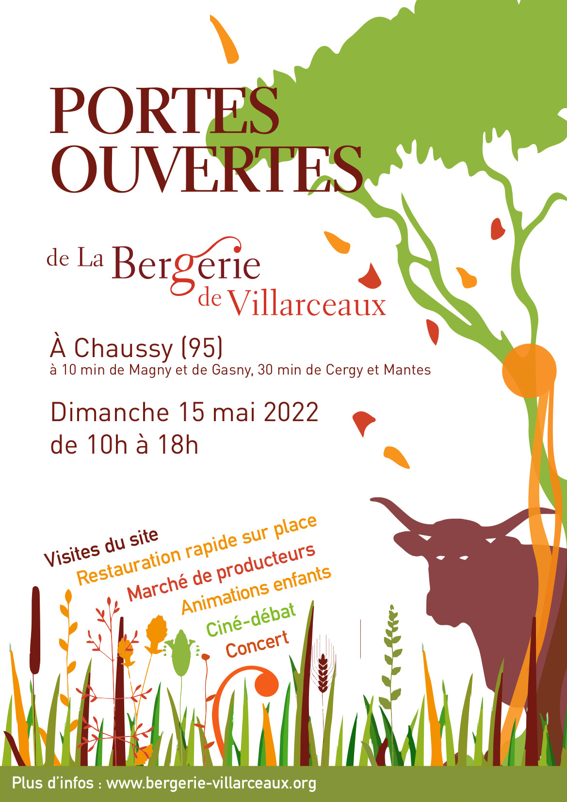 affiche portes ouvertes 2022